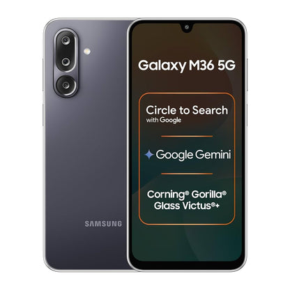 Samsung m36 - 5g - 6 gb ram - 128 gb storage