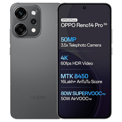 Oppo reno 14 pro - 5g - 12 gb ram - 512 gb storage
