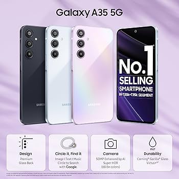 Samsung A 35 - 5g - 8 gb ram - 128 g storage