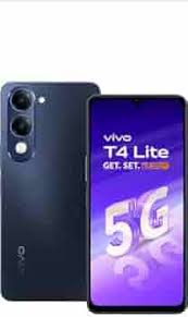 Vivo t4 lite - 5g - 6 gb ram - 128 gb storage