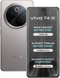 Vivo t4 - 5g - 8 gb ram - 256 gb storage