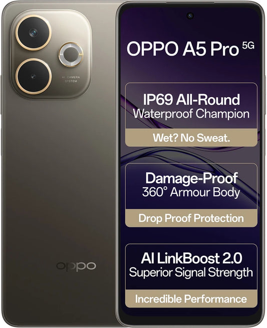 oppo a5 pro - 5g - 8 gb ram - 128 gb storage