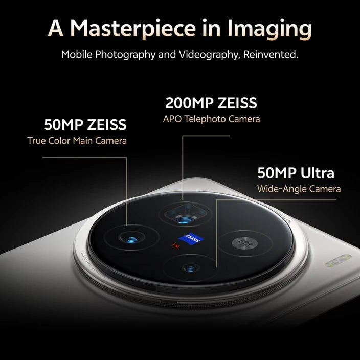 Vivo x200 pro - 5g - 16 gb ram - 512 gb storage